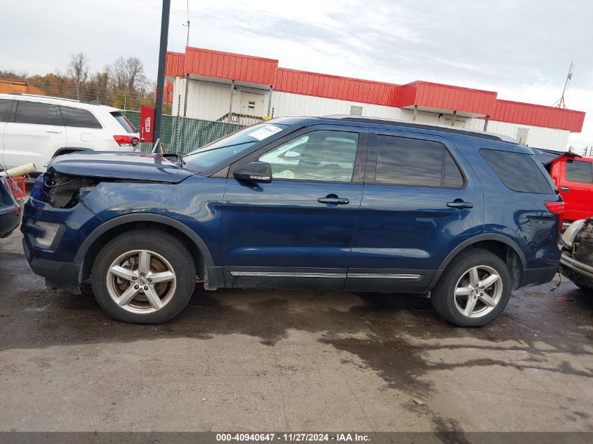 VIN 1FM5K8DH4GGC63667 2016 Ford Explorer, Xlt no.14