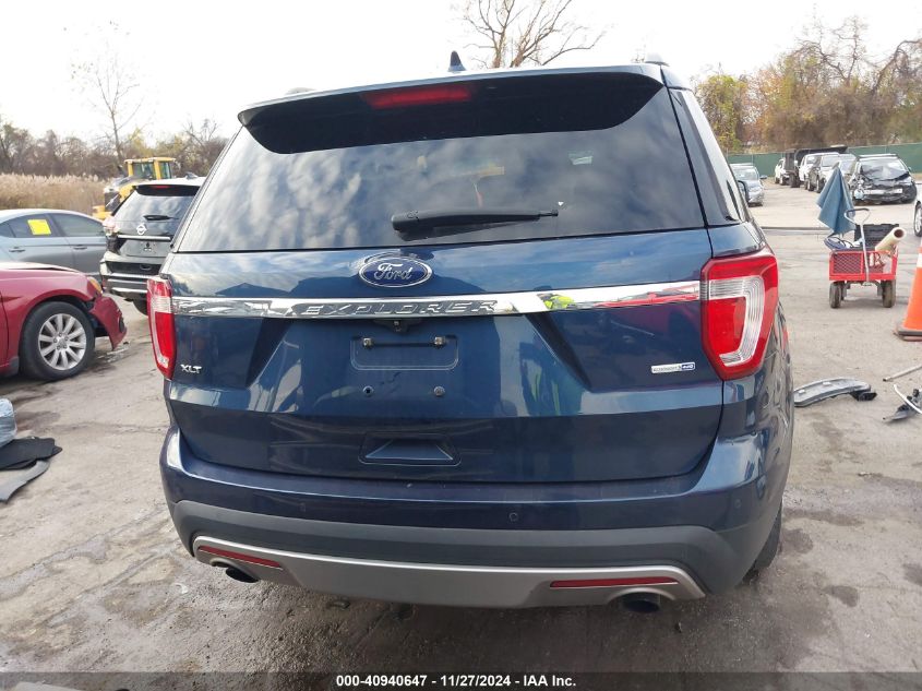 VIN 1FM5K8DH4GGC63667 2016 Ford Explorer, Xlt no.16