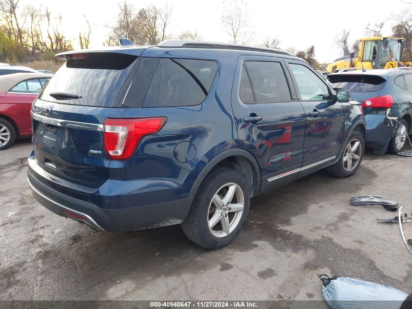 VIN 1FM5K8DH4GGC63667 2016 Ford Explorer, Xlt no.4