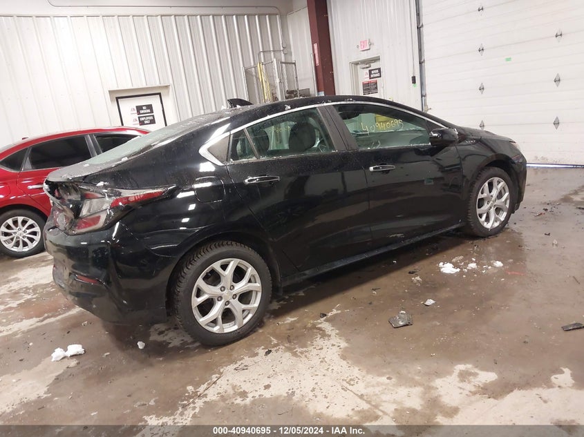 Vin: 1g1rd6s57ju107153, lot: 41430469, chevrolet volt premier 20184