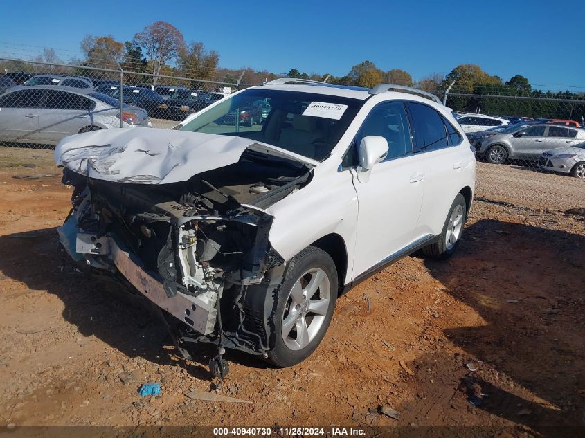 VIN 2T2BK1BA6DC204159 2013 LEXUS RX 350 no.2