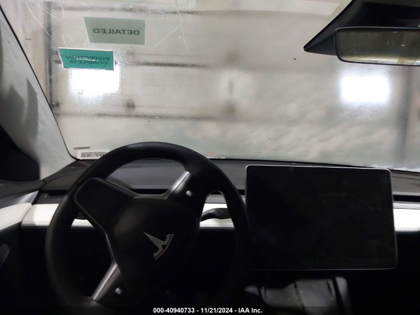 2021 Tesla Model 3 Standard Range Plus Rear-Wheel Drive VIN: 5YJ3E1EAXMF994184 Lot: 40940733