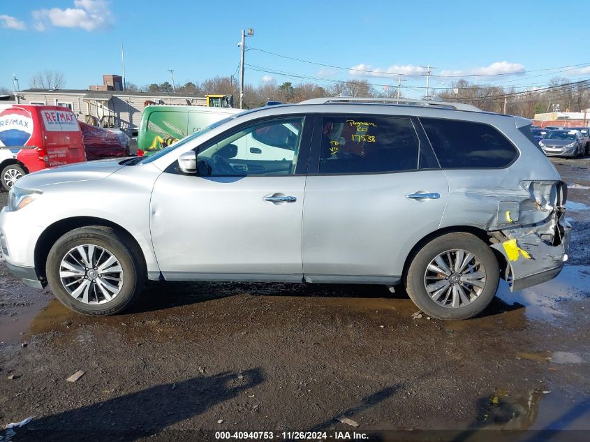 2018 Nissan Pathfinder Sv VIN: 5N1DR2MMXJC634993 Lot: 40940753