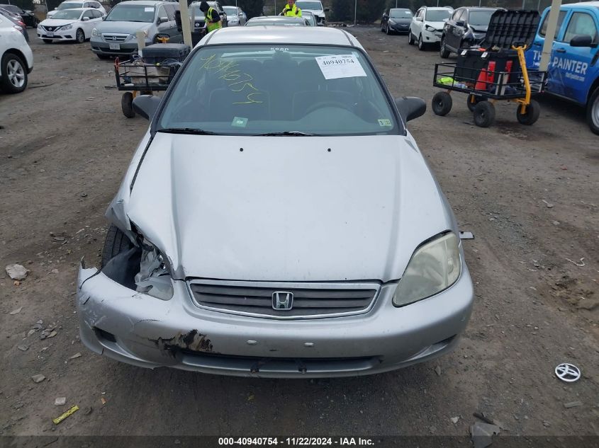 1999 Honda Civic Value Package VIN: 2HGEJ6617XH531046 Lot: 40940754