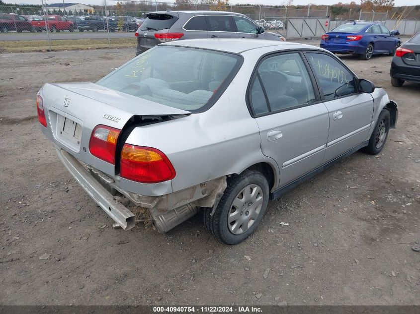 1999 Honda Civic Value Package VIN: 2HGEJ6617XH531046 Lot: 40940754