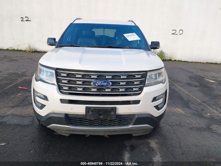 2016 Ford Explorer Xlt VIN: 1FM5K7D81GGC59571 Lot: 40940789