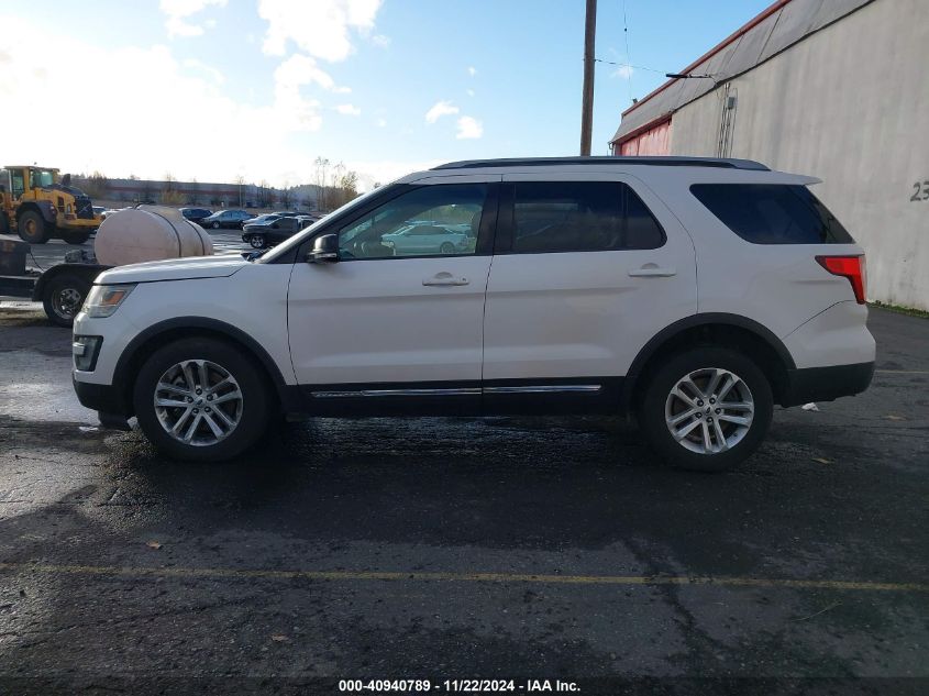 2016 Ford Explorer Xlt VIN: 1FM5K7D81GGC59571 Lot: 40940789