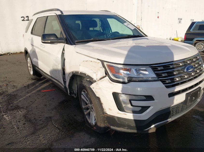 2016 Ford Explorer Xlt VIN: 1FM5K7D81GGC59571 Lot: 40940789