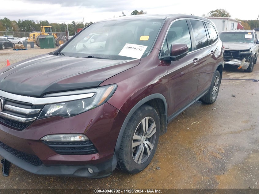 2017 HONDA PILOT EX-L - 5FNYF5H59HB008562