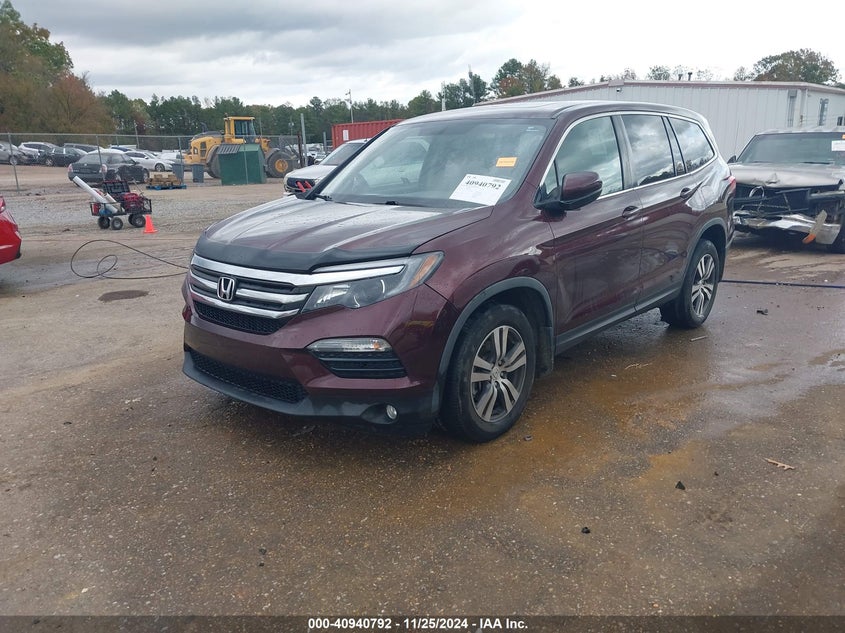 2017 HONDA PILOT EX-L - 5FNYF5H59HB008562