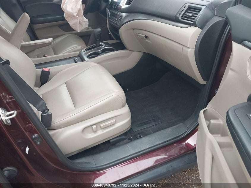 2017 HONDA PILOT EX-L - 5FNYF5H59HB008562