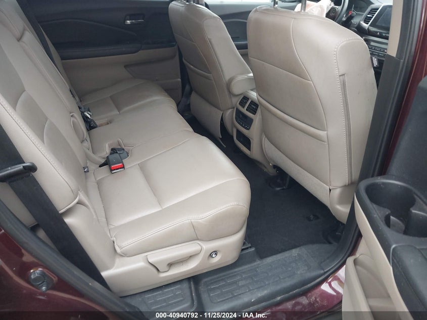 2017 HONDA PILOT EX-L - 5FNYF5H59HB008562