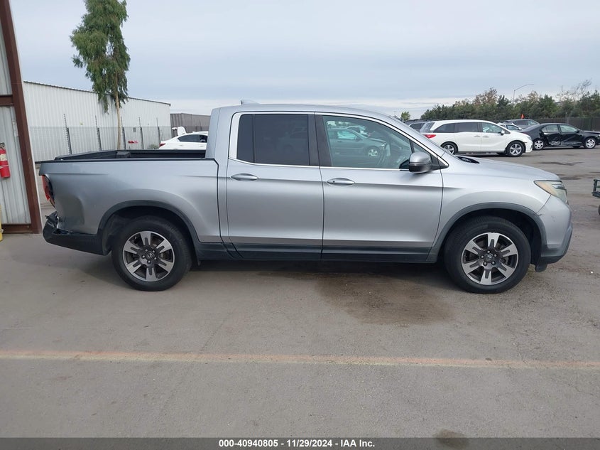 2017 HONDA RIDGELINE RTL - 5FPYK2F59HB001552