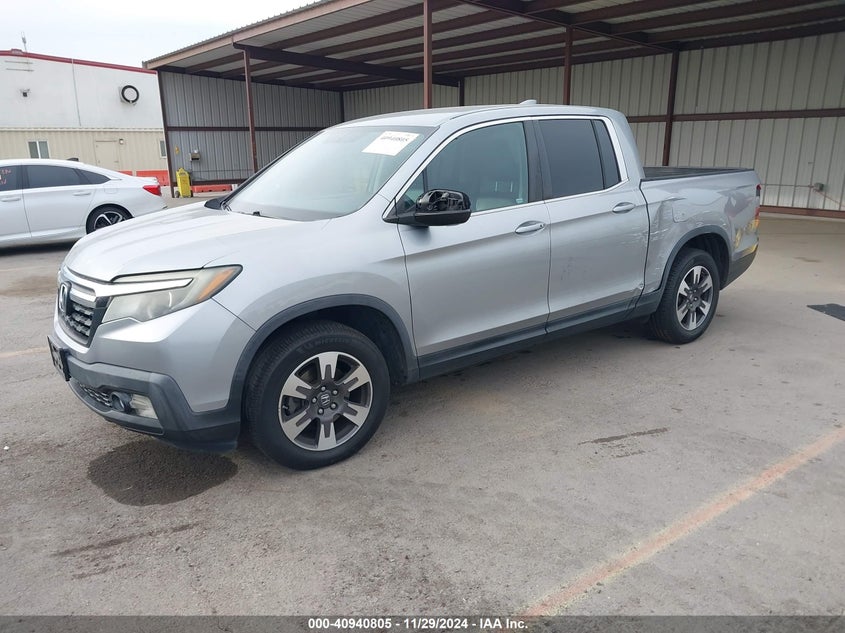 2017 HONDA RIDGELINE RTL - 5FPYK2F59HB001552