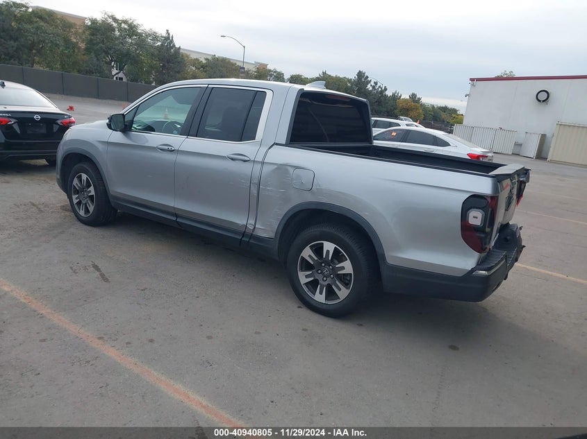 2017 HONDA RIDGELINE RTL - 5FPYK2F59HB001552