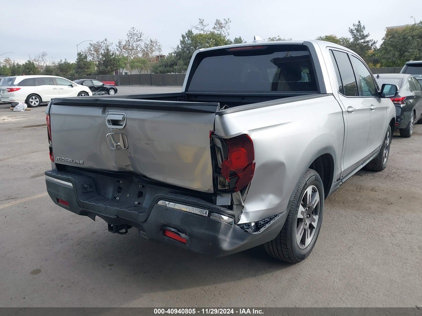 2017 HONDA RIDGELINE RTL - 5FPYK2F59HB001552