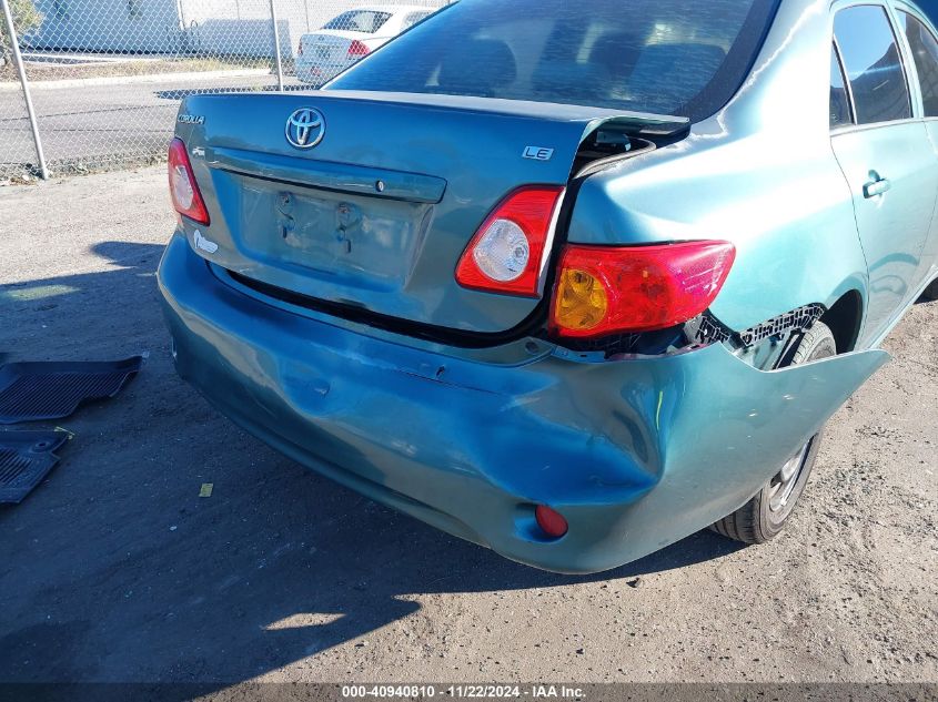 2010 Toyota Corolla Le VIN: 2T1BU4EE5AC370845 Lot: 40940810