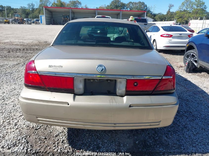 2000 Mercury Grand Marquis Gs VIN: 2MEFM74W7YX622581 Lot: 40940818