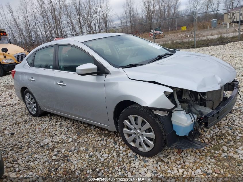 2017 Nissan Sentra Sv VIN: 3N1AB7AP1HY358487 Lot: 40940848