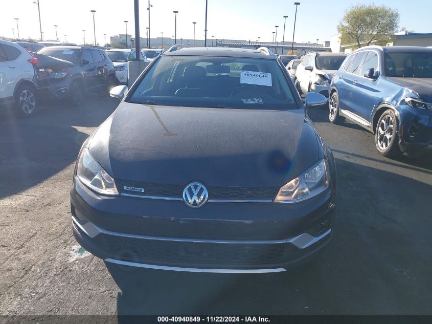 2017 Volkswagen Golf Alltrack Tsi S/Tsi Se/Tsi Sel VIN: 3VWH17AU6HM523054 Lot: 40940849