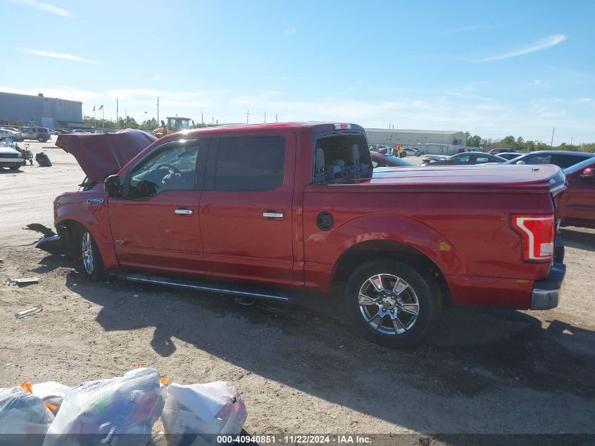 2015 Ford F-150 Xlt VIN: 1FTEW1CP1FKE71171 Lot: 40940851