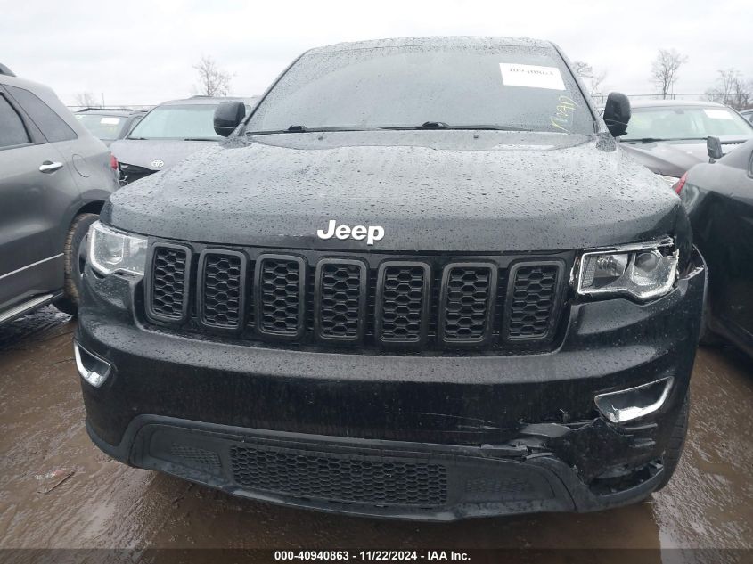 2018 Jeep Grand Cherokee Laredo E 4X4 VIN: 1C4RJFAG6JC453185 Lot: 40940863