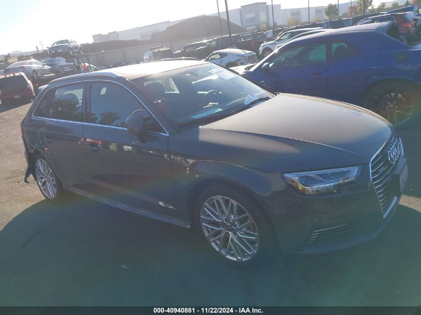 2018 Audi A3 E-Tron 1.4T Premium/1.4T Tech Premium VIN: WAUTPBFF0JA154944 Lot: 40940881