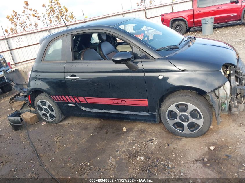 2013 Fiat 500E Battery Electric VIN: 3C3CFFGE9DT744872 Lot: 40940882