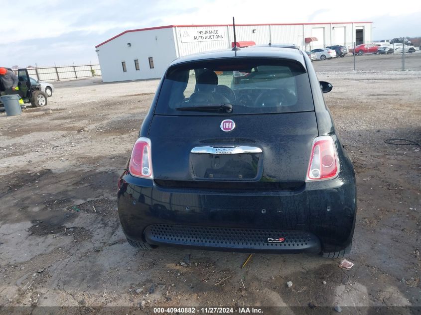 2013 Fiat 500E Battery Electric VIN: 3C3CFFGE9DT744872 Lot: 40940882