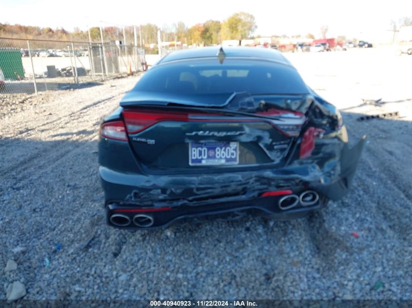 2022 Kia Stinger Gt-Line VIN: KNAE35LD6N6113431 Lot: 40940923