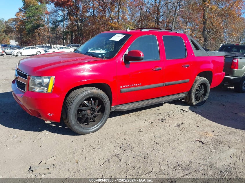 2007 CHEVROLET AVALANCHE 1500 VIN: 3GNEC12027G321616