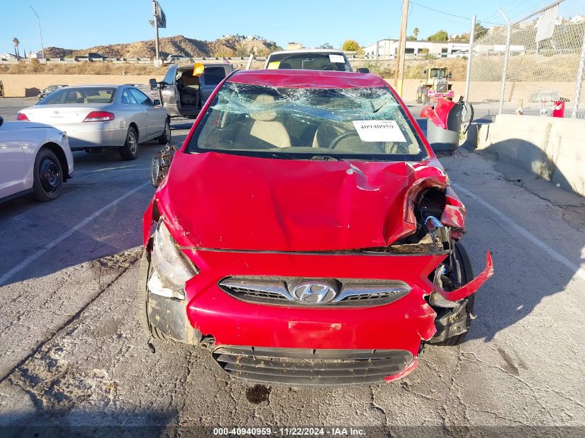 2013 Hyundai Accent Gls VIN: KMHCU4AE1DU284087 Lot: 40940959