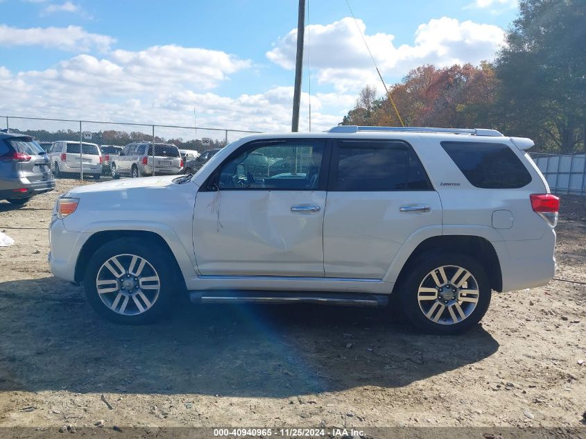2011 Toyota 4Runner Limited V6 VIN: JTEBU5JR7B5041458 Lot: 40940965