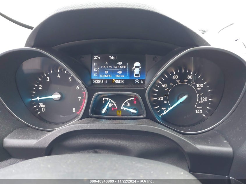 VIN 1FMCU9GD0KUA45848 2019 FORD ESCAPE SE