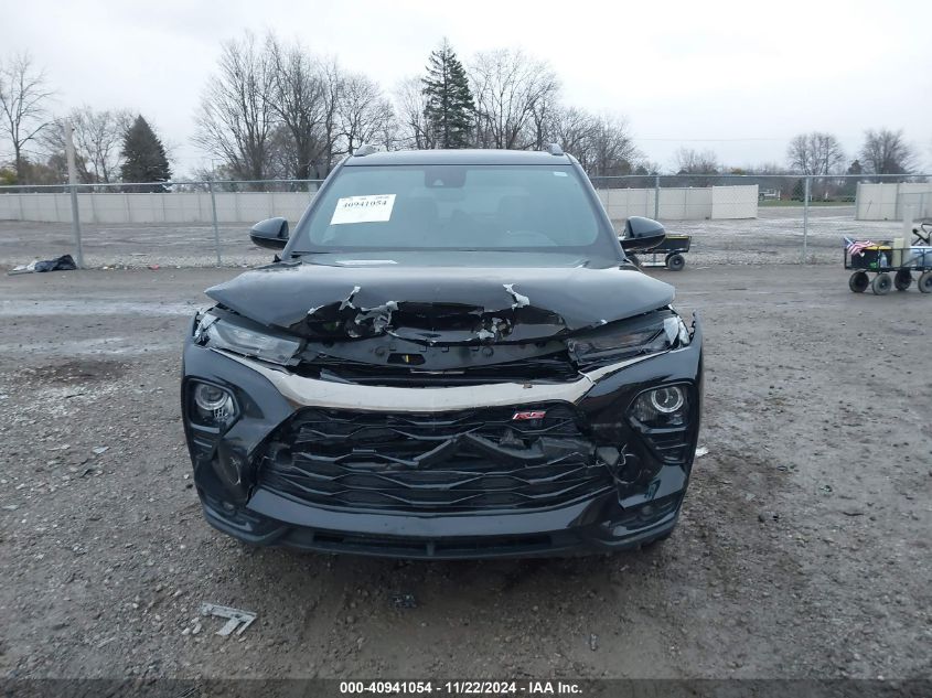 2022 Chevrolet Trailblazer Awd Rs VIN: KL79MUSL0NB031574 Lot: 40941054