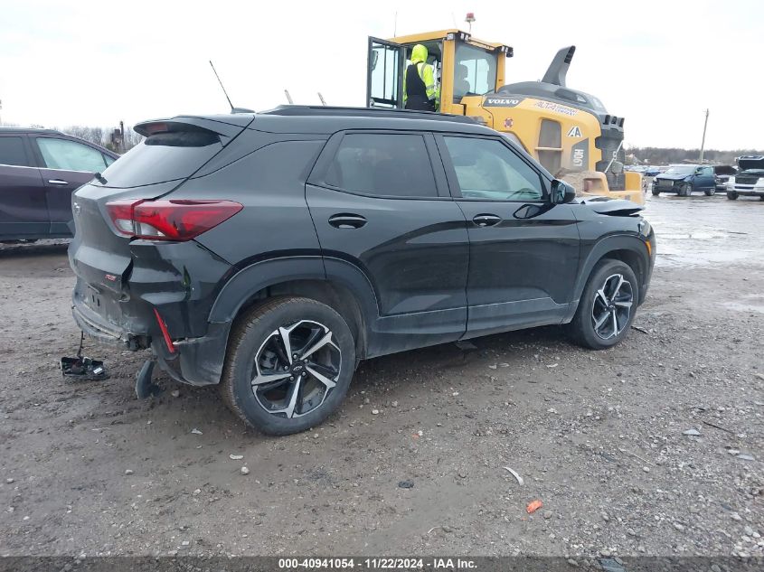 2022 Chevrolet Trailblazer Awd Rs VIN: KL79MUSL0NB031574 Lot: 40941054