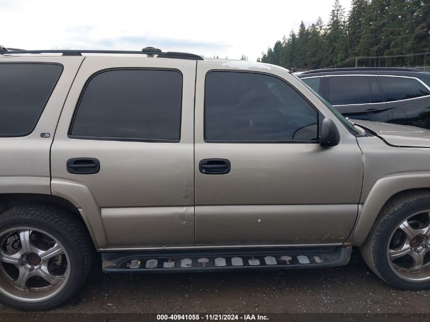 2002 Chevrolet Tahoe C1500 VIN: 1GNEC13Z72R265405 Lot: 40941055