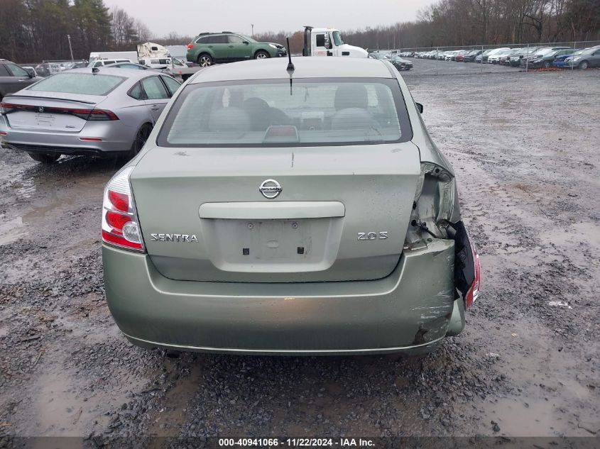 2007 NISSAN SENTRA VIN: 3N1AB61E37L691066