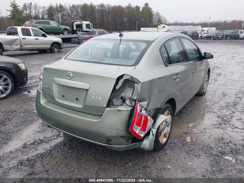 2007 NISSAN SENTRA VIN: 3N1AB61E37L691066