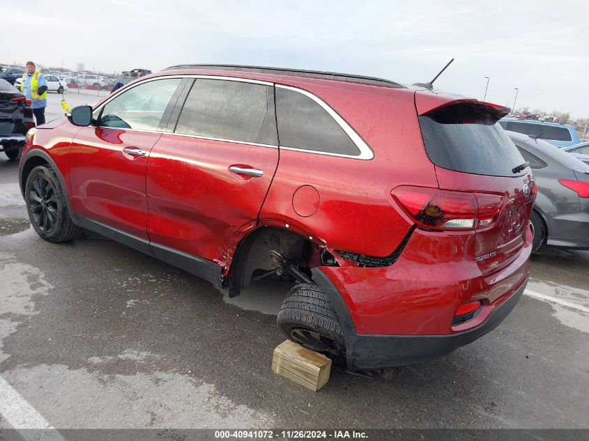 VIN 5XYPG4A55KG589443 2019 KIA Sorento, 3.3L S no.3