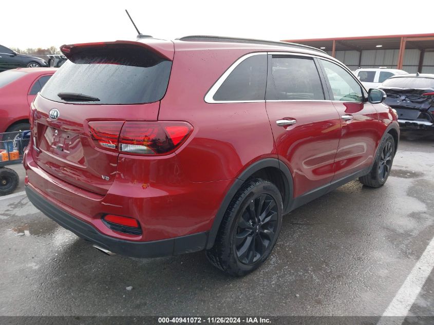 VIN 5XYPG4A55KG589443 2019 KIA Sorento, 3.3L S no.4