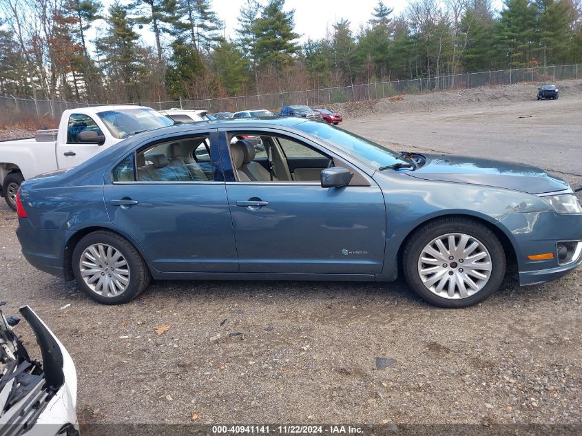 2012 Ford Fusion Hybrid VIN: 3FADP0L36CR424392 Lot: 40941141