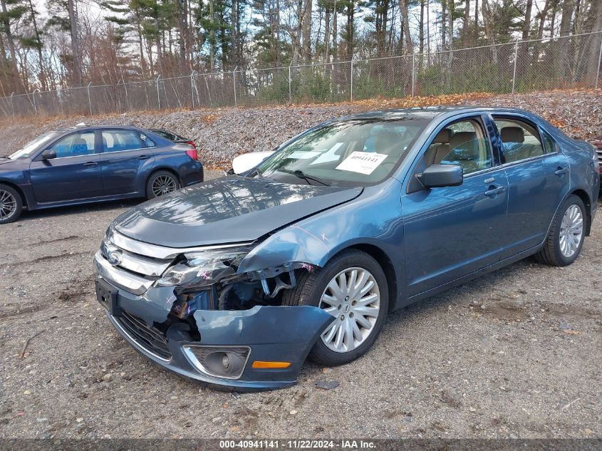 2012 Ford Fusion Hybrid VIN: 3FADP0L36CR424392 Lot: 40941141