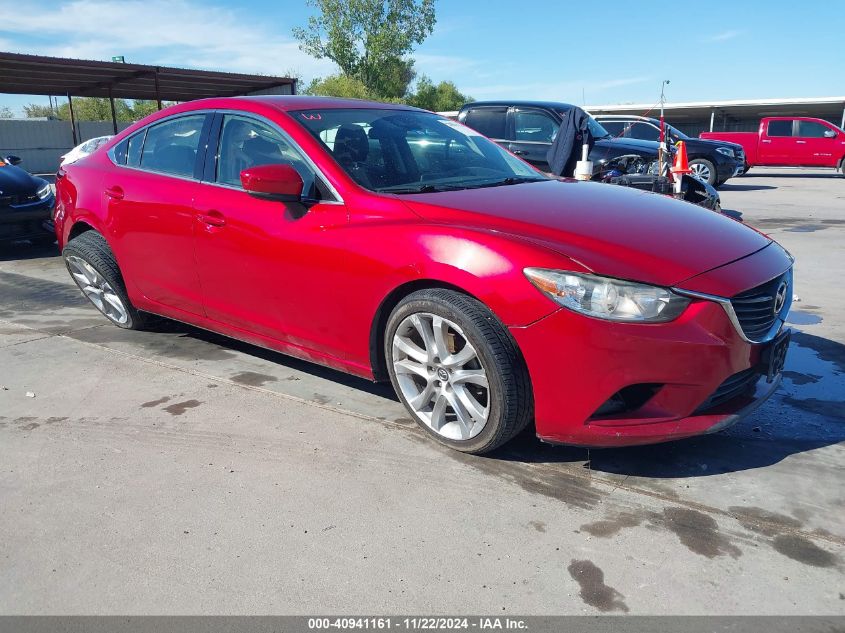 VIN JM1GL1V58H1124071 2017 Mazda 6, Touring no.1