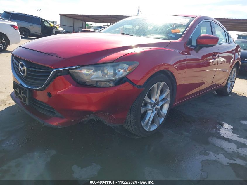 2017 Mazda Mazda6 Touring VIN: JM1GL1V58H1124071 Lot: 40941161