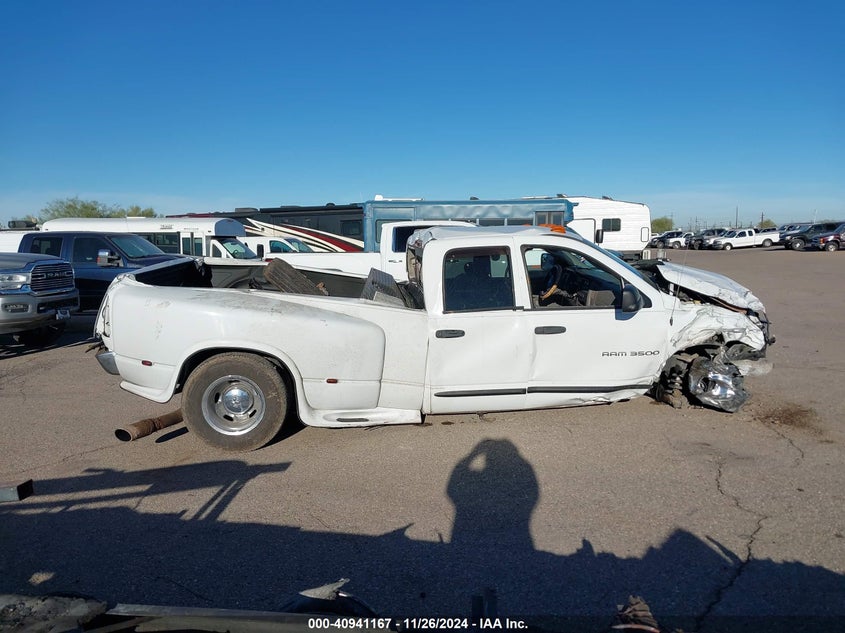 2005 Dodge Ram 3500 Slt/Laramie VIN: 3D7MR48C75G819271 Lot: 40941167