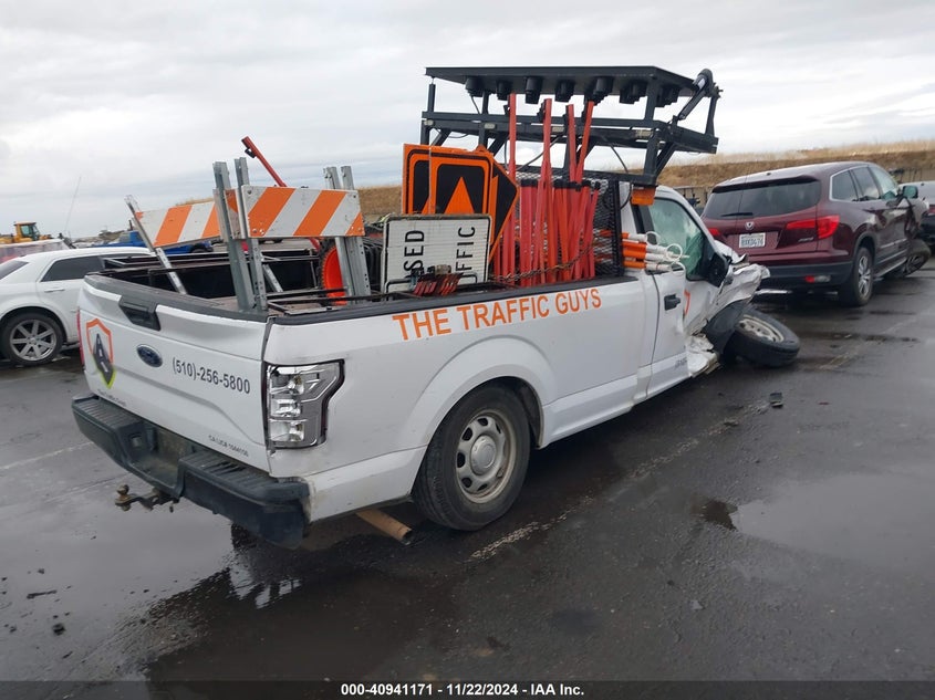 VIN 1FTMF1CB8JKE67045 2018 FORD F-150 XL