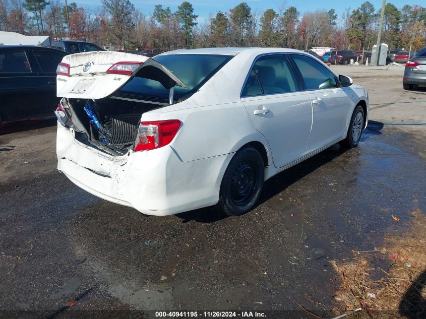 VIN 4T4BF1FK0DR313099 2013 Toyota Camry, LE no.4