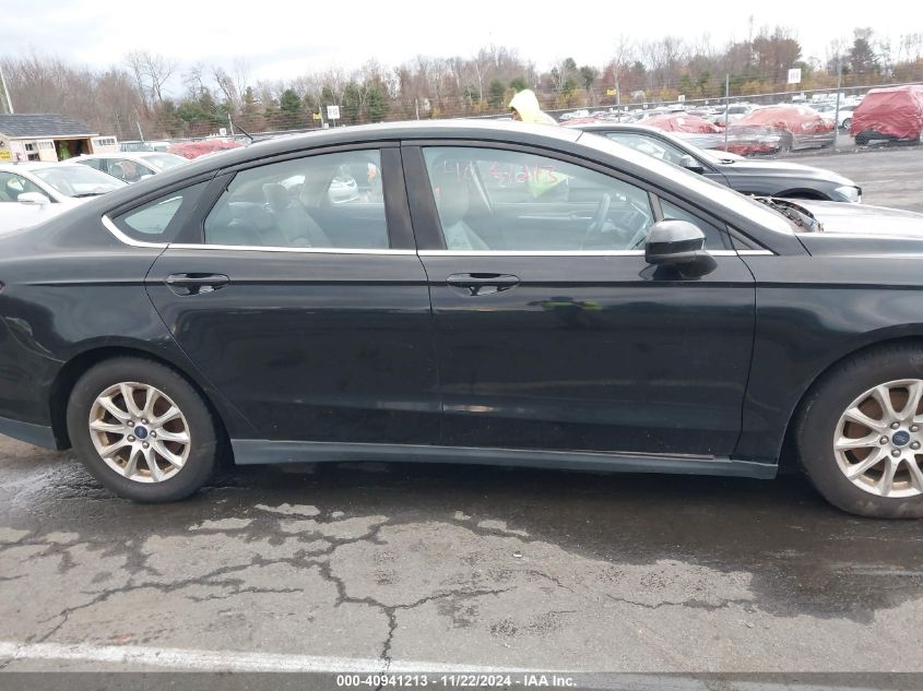 2016 Ford Fusion S VIN: 3FA6P0G78GR397692 Lot: 40941213