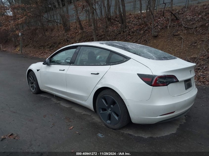 VIN 5YJ3E1EB7MF031445 2021 Tesla Model 3, Long Rang... no.3